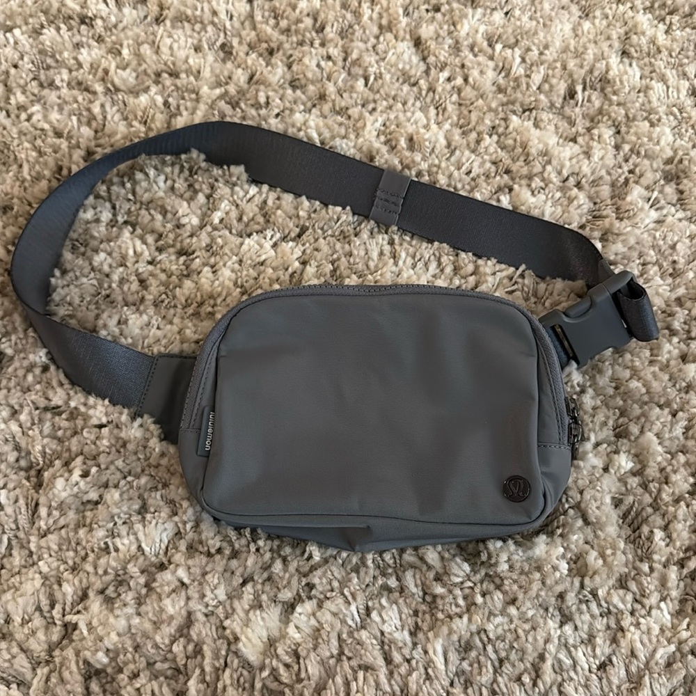Lululemon Gray Belt Bag